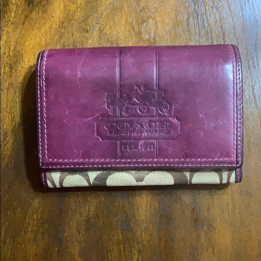 Coach wallet